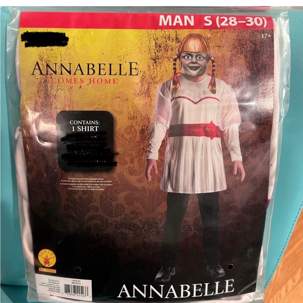 Mens Annabelle Shirt Costume